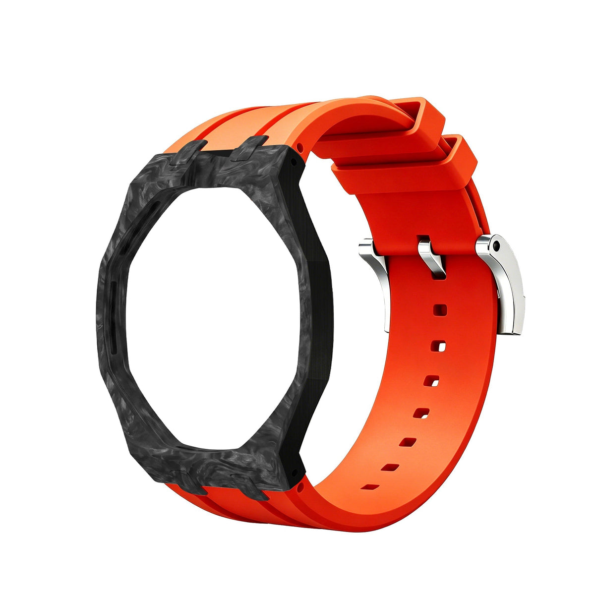 Royal Oak Pop Exclusive Carbon?fiber Case & Silicone Strap