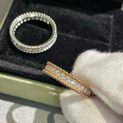 [GALE]PERLEE DIAMANT SILBERRING