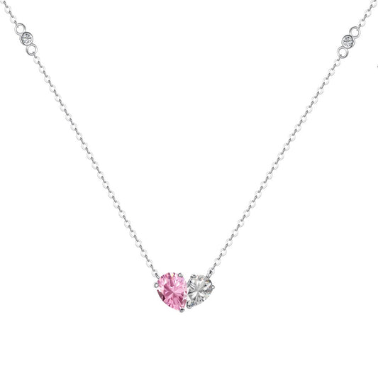 [GALE]Unique Heart Shape Necklace