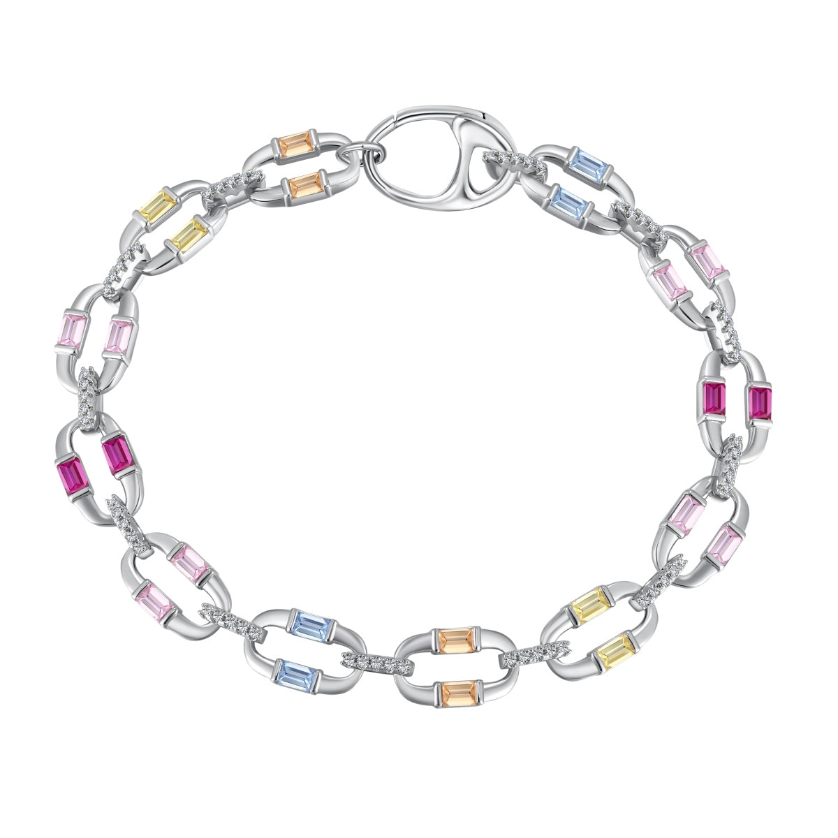 [GALE]Dazzling Colorful Daily Bracelet