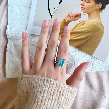 [GALE]4.0 Carat Luxurious Engagement Ring