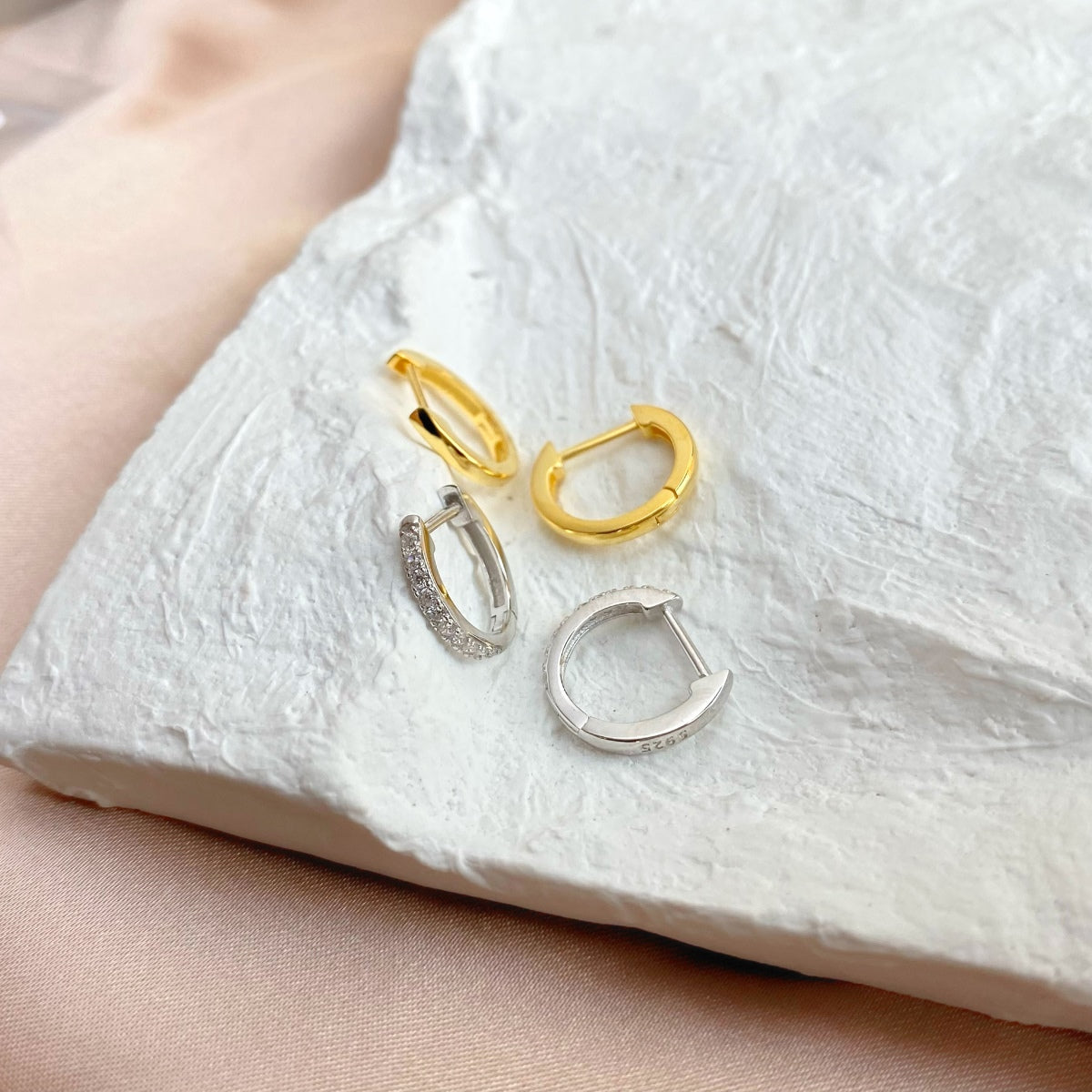[GALE]Circle Versatile Earrings