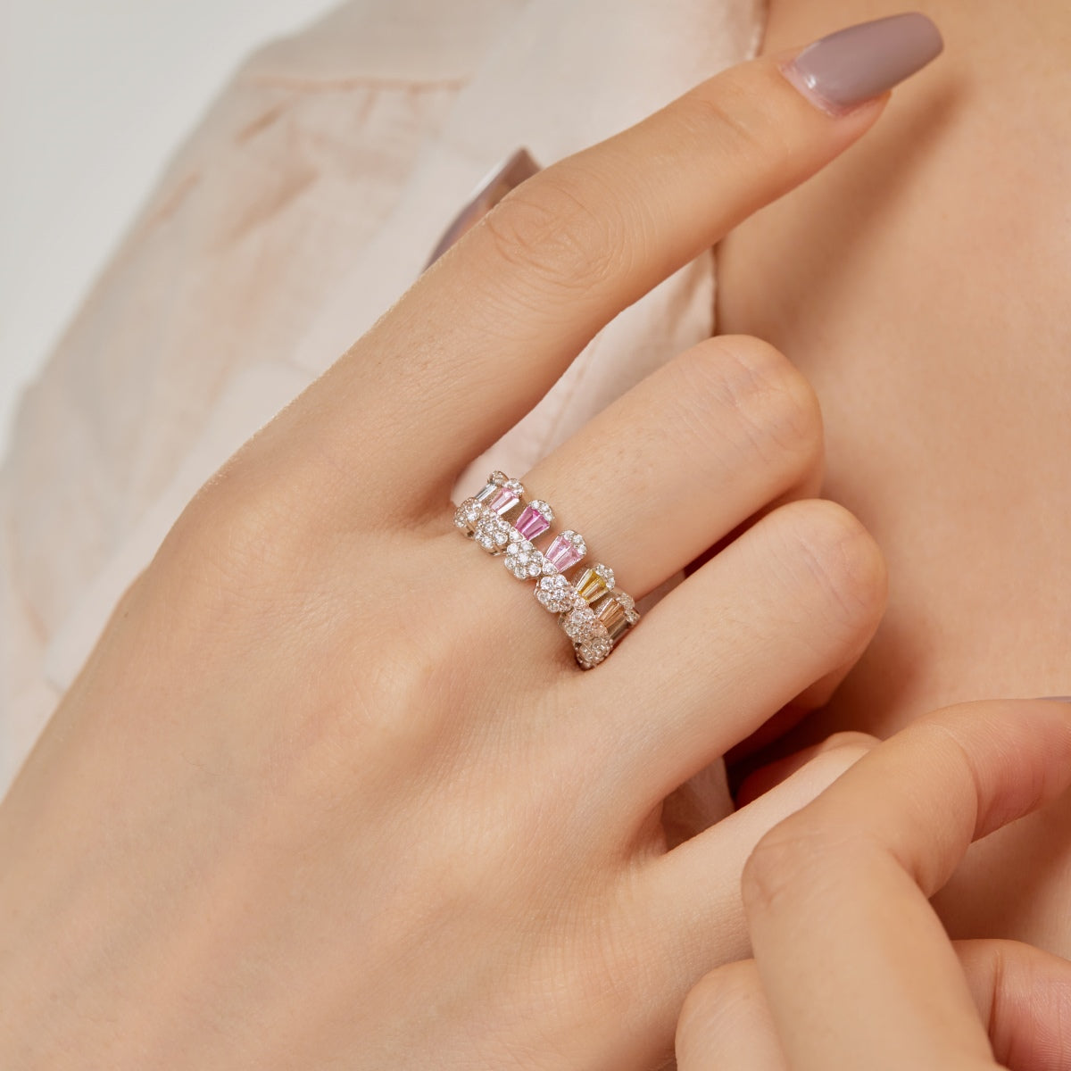 [GALE]Gorgeous Radiant Cut Daily Ring
