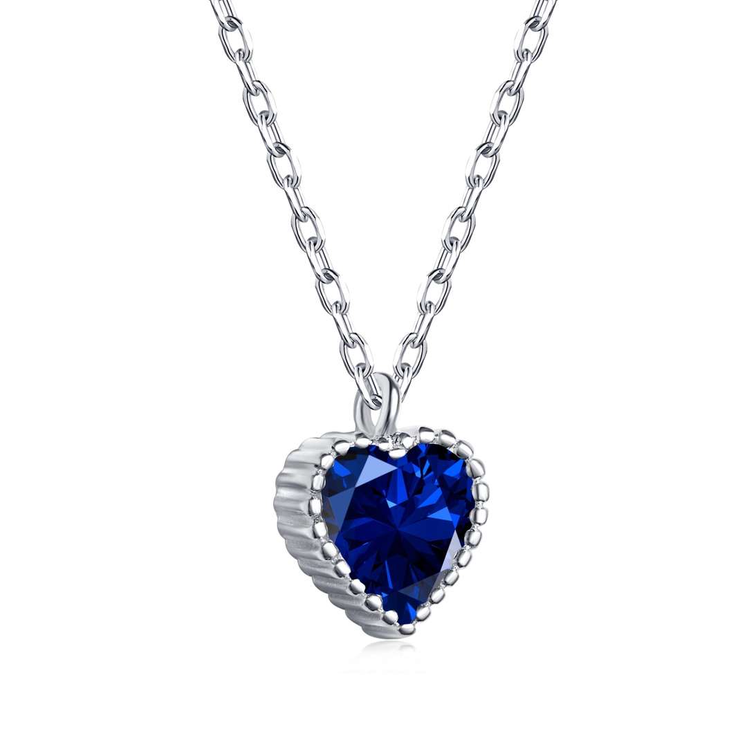 [GALE]Ornate Heart Shape Necklace
