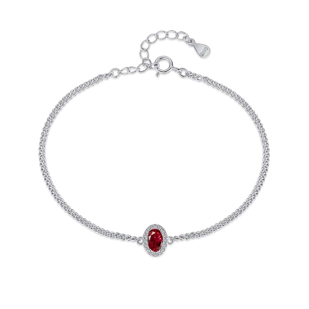 [GALE]Exquisite Oval Shape Bracelet