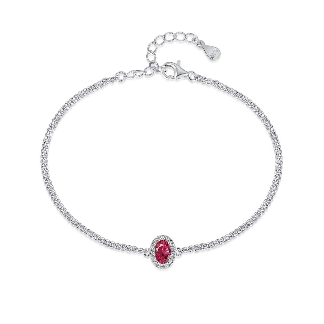 [GALE]Exquisite Oval Shape Bracelet