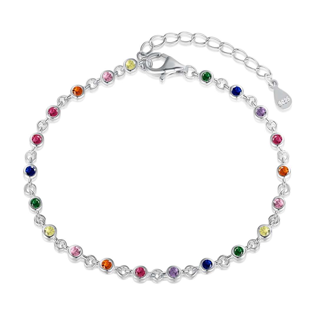 [GALE]Colorful Bead Array Bracelet
