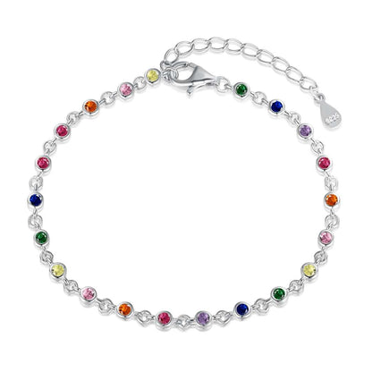 [GALE]Colorful Bead Array Bracelet