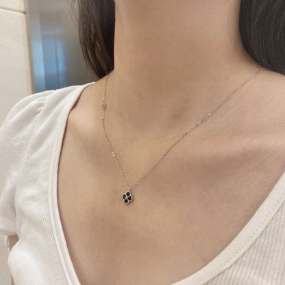 [GALE]Delicate Flower Shape Necklace