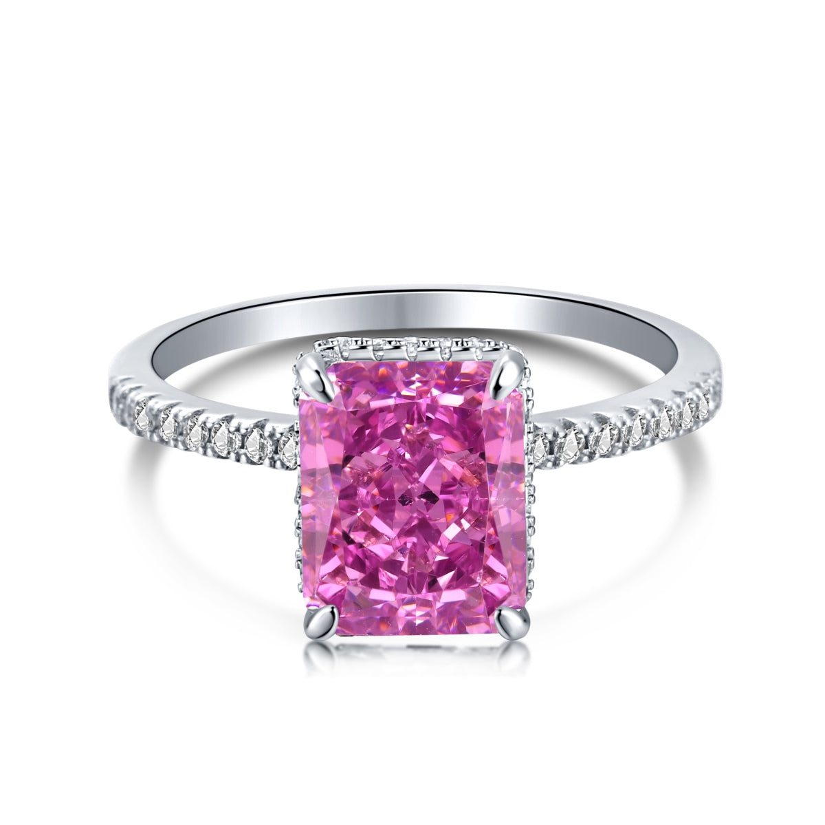 [GALE]4.0 Carat Luxurious Engagement Ring