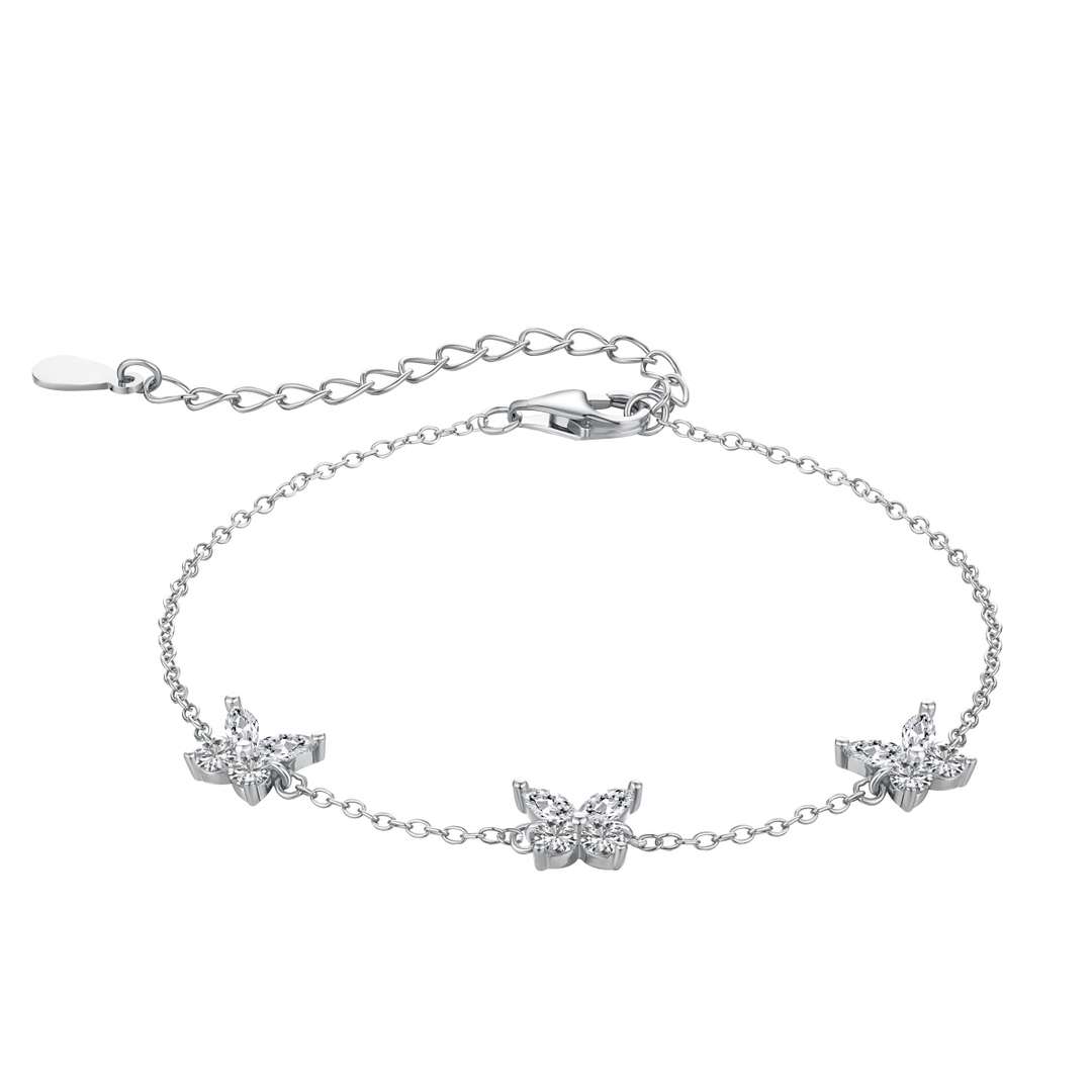 [GALE]Radiant Butterfly Shape Necklace