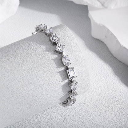 [GALE]Unique Exquisite Multi Cut Daily Bracelet