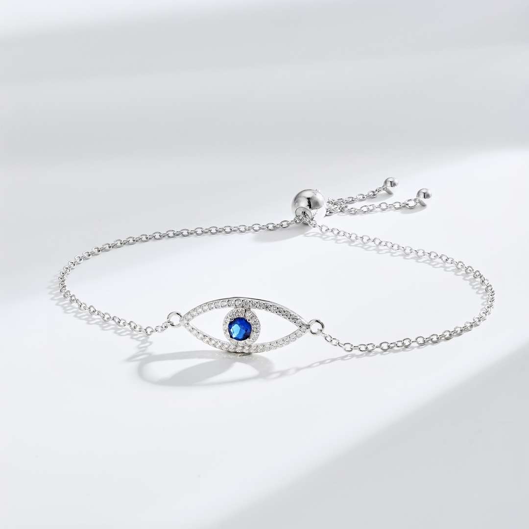 [GALE]Devil's Eye Hollow Design Bracelet