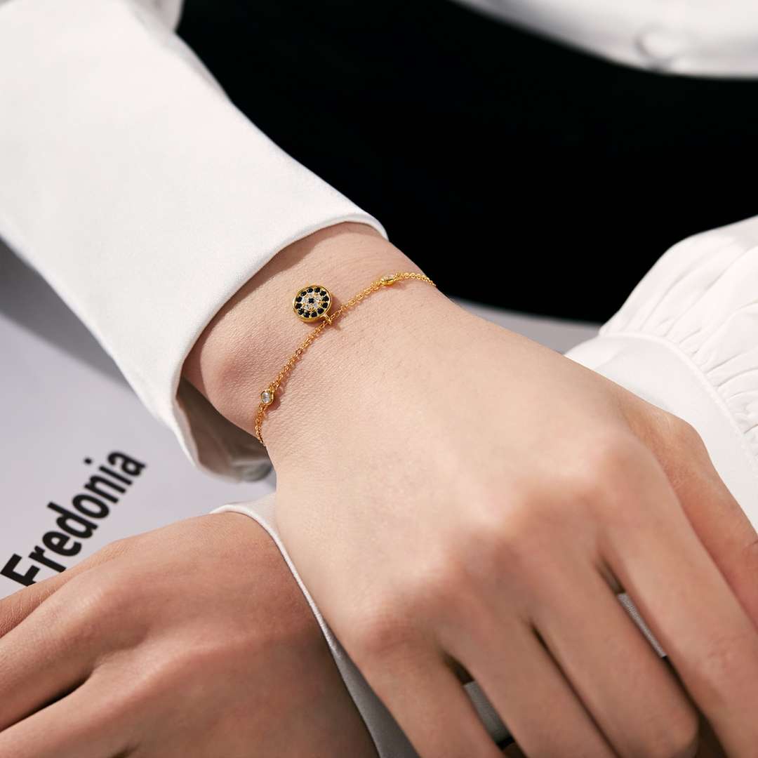 [GALE]Devil's Eye Round Shape Bracelet