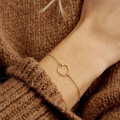 [GALE]Dalia Gold Hoop Bracelet