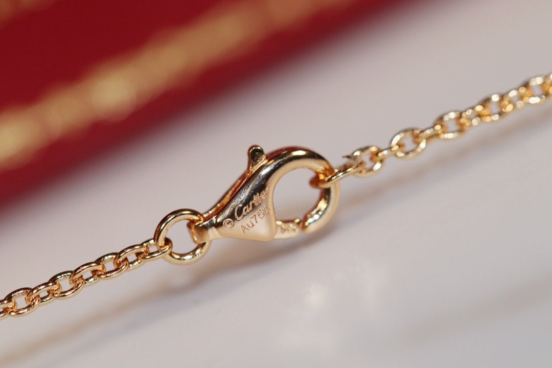 [GALE] Liebeskette Roségold und Silber 