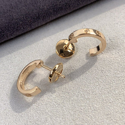 [GALE] LOVE OHRRINGE 2,65 MM ROSÉGOLD 