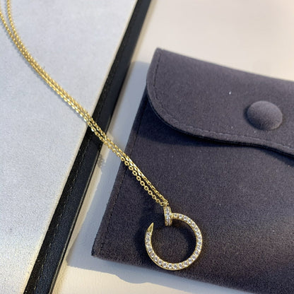 [GALE]JUSTE-HALSKETTE MIT GOLDDIAMANTEN 