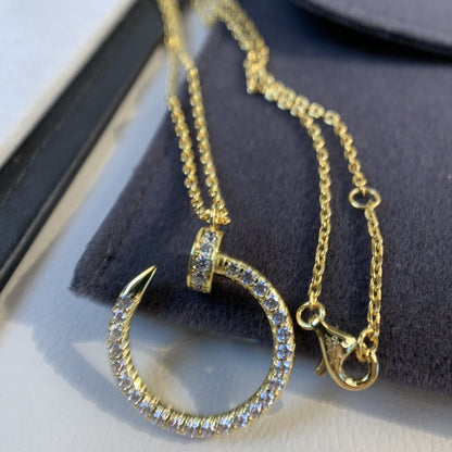 [GALE]JUSTE-HALSKETTE MIT GOLDDIAMANTEN 