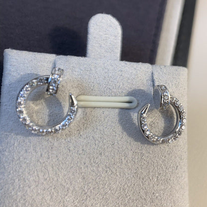 [GALE]JUSTE OHRRINGE SILBER DIAMANTEN 