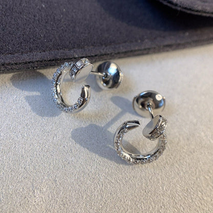 [GALE]JUSTE OHRRINGE SILBER DIAMANTEN 