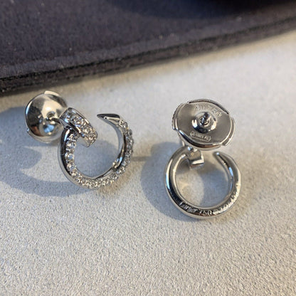 [GALE]JUSTE OHRRINGE SILBER DIAMANTEN 