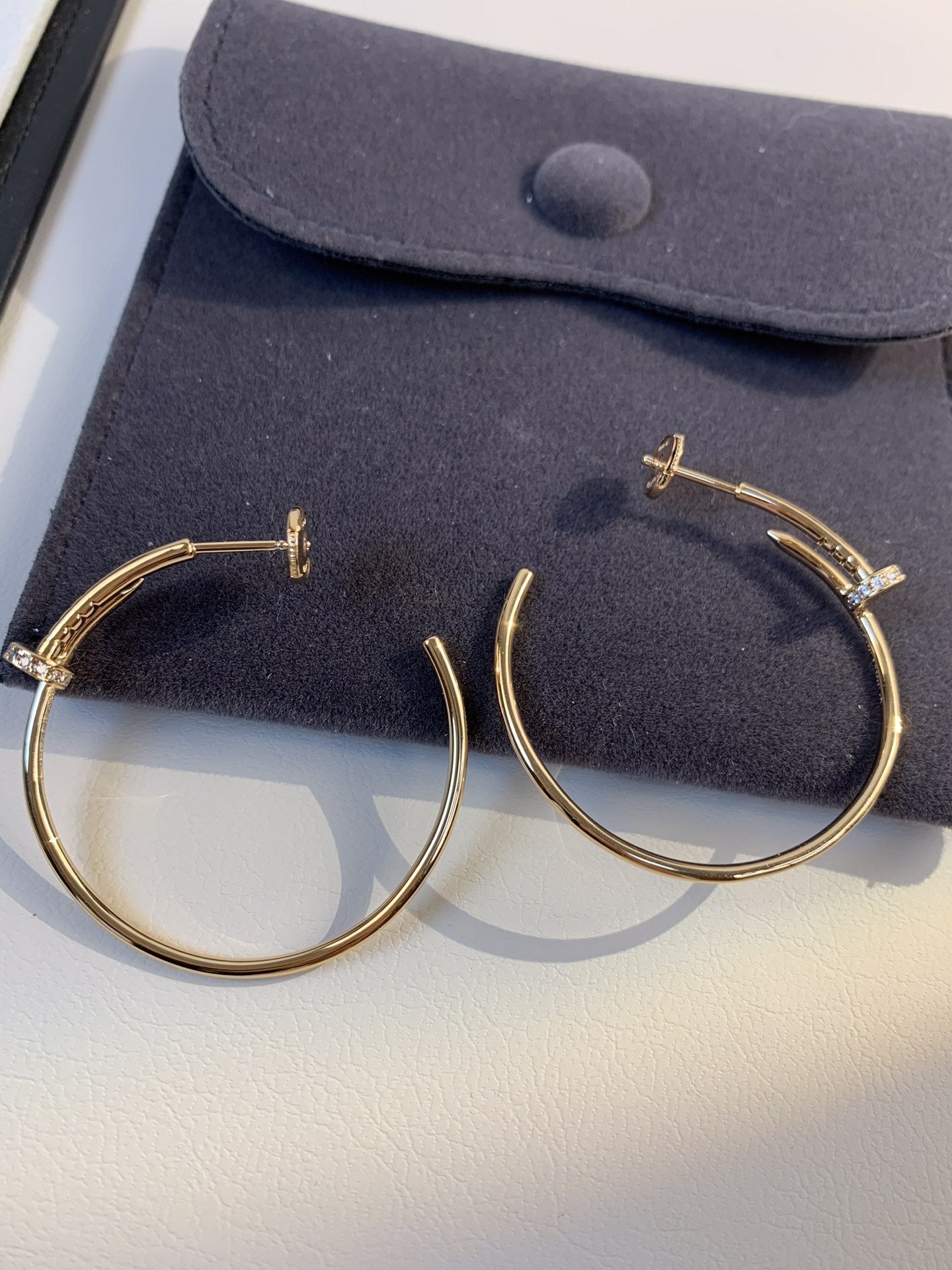 [GALE] JUSTE OHRRINGE GOLD DIAMANTEN 1,8 MM 
