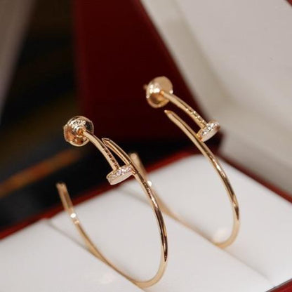 [GALE]JUSTE イヤリング ダイヤモンド 1.8mm 