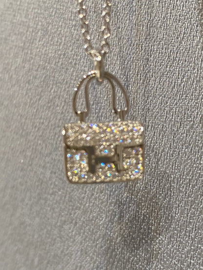 [GALE]CONSTANCE Anhänger-Diamantkette 