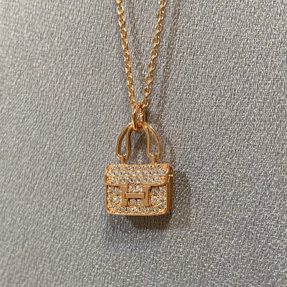 [GALE]CONSTANCE Anhänger-Diamantkette 