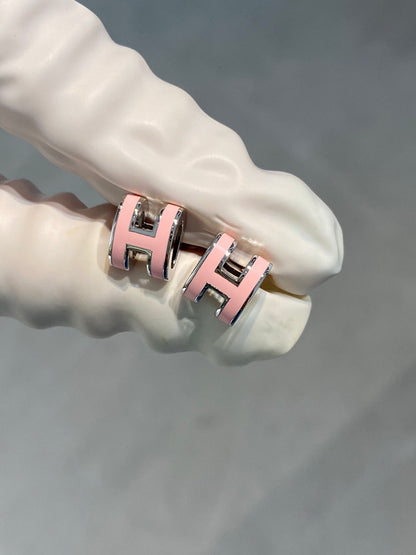 [GALE] MINI POP H SILBERNE OHRRINGE ROSA