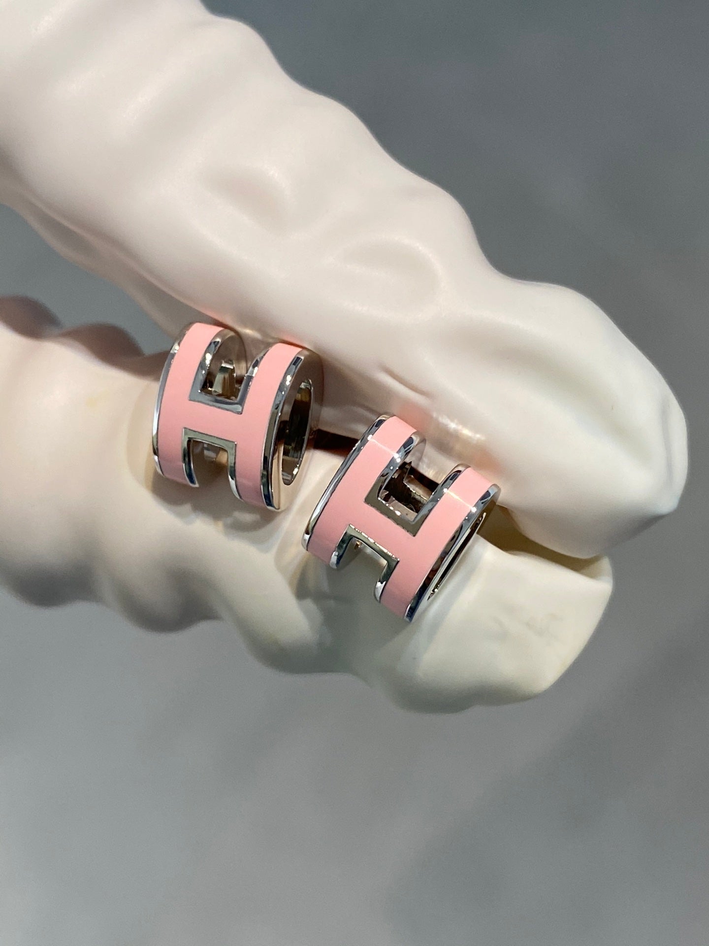 [GALE] MINI POP H SILBERNE OHRRINGE ROSA