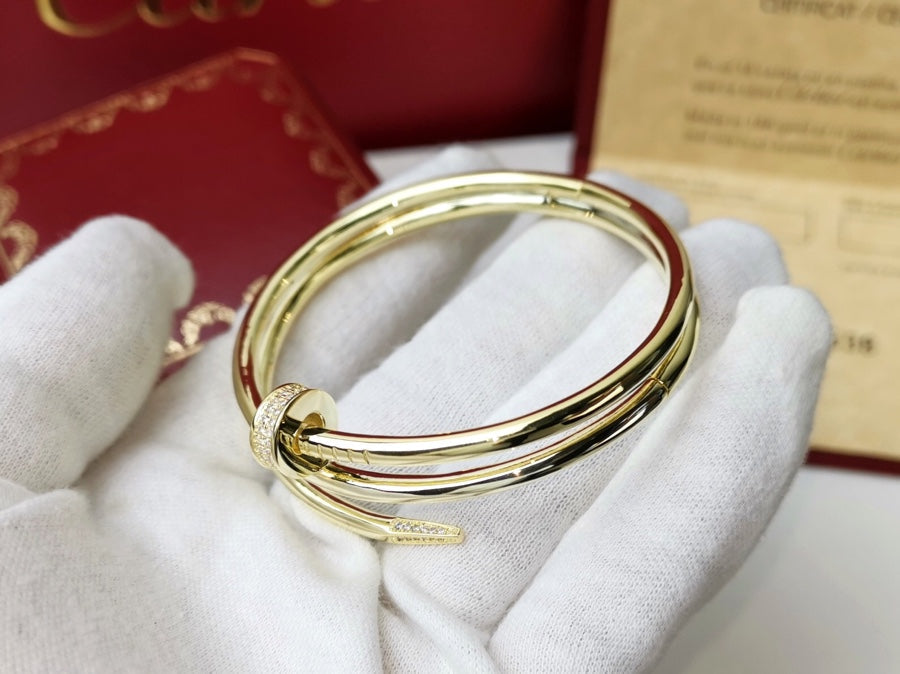 [GALE]JUSTE BRACELET 3.5MM DOUBLE ROW DIAMOND