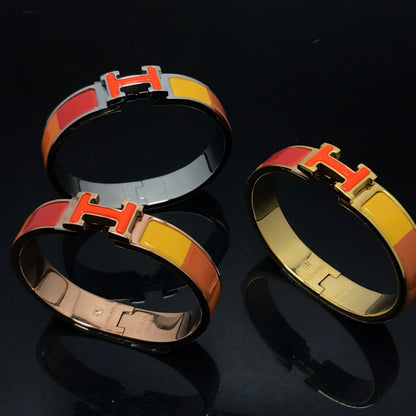 [GALE]H ブレスレット オレンジ レインボー セラミック