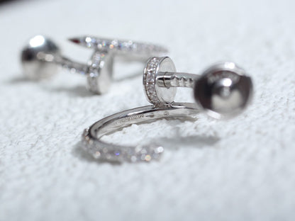 [GALE]JUSTE OHRRINGE 12,75 MM SILBER DIAMANT