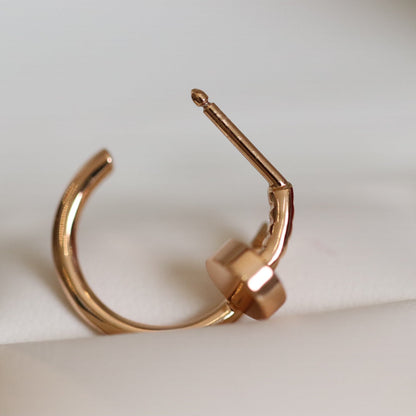 [GALE]JUSTE OHRRINGE ROSÉGOLD