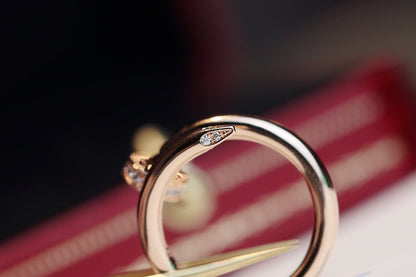 [GALE]JUSTE リング 2.65mm ピンクゴールド ダイヤモンド