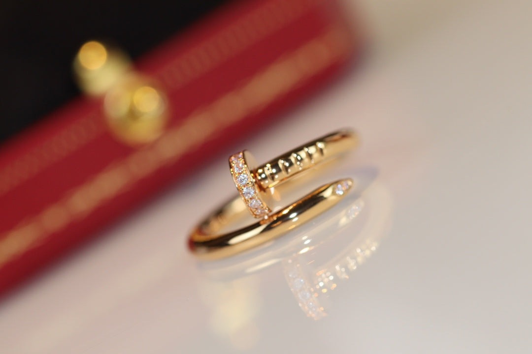 [ゲイル]ジャステ リング 2.65mm ゴールド ダイヤモンド