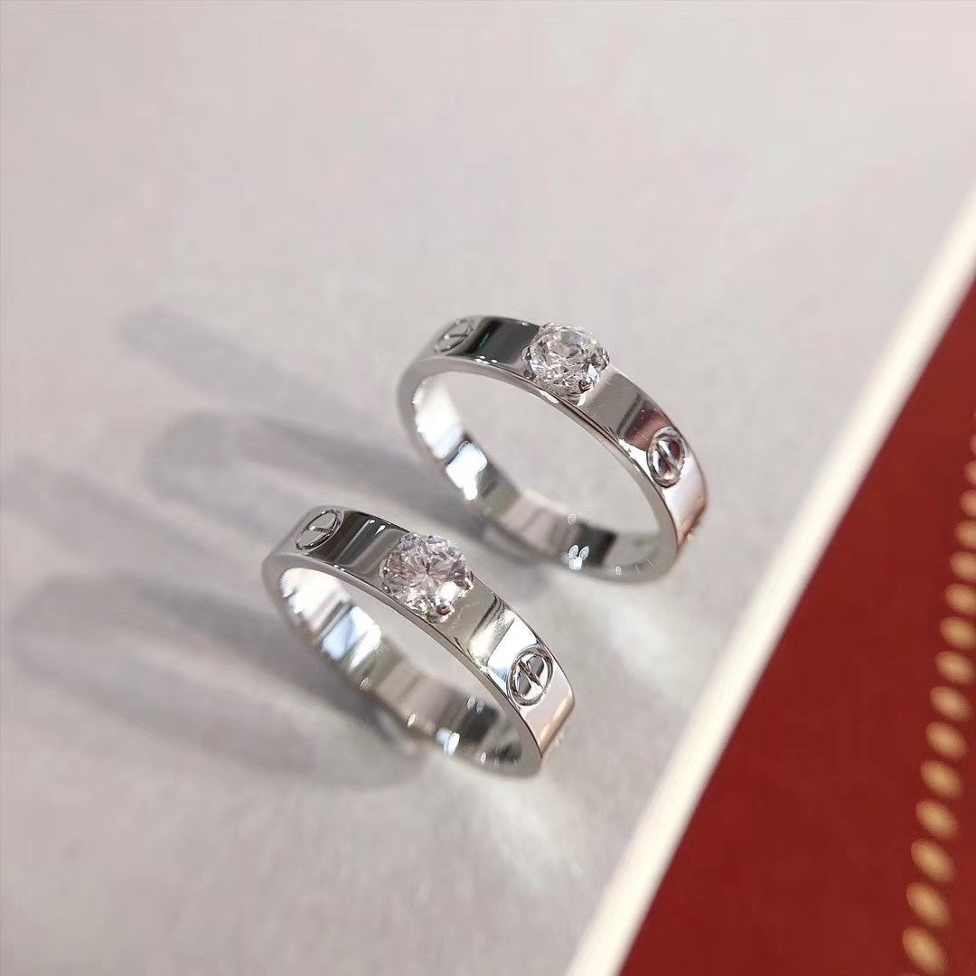 [ゲイル]ラブリング 3.6mm ビッグダイヤモンド1個