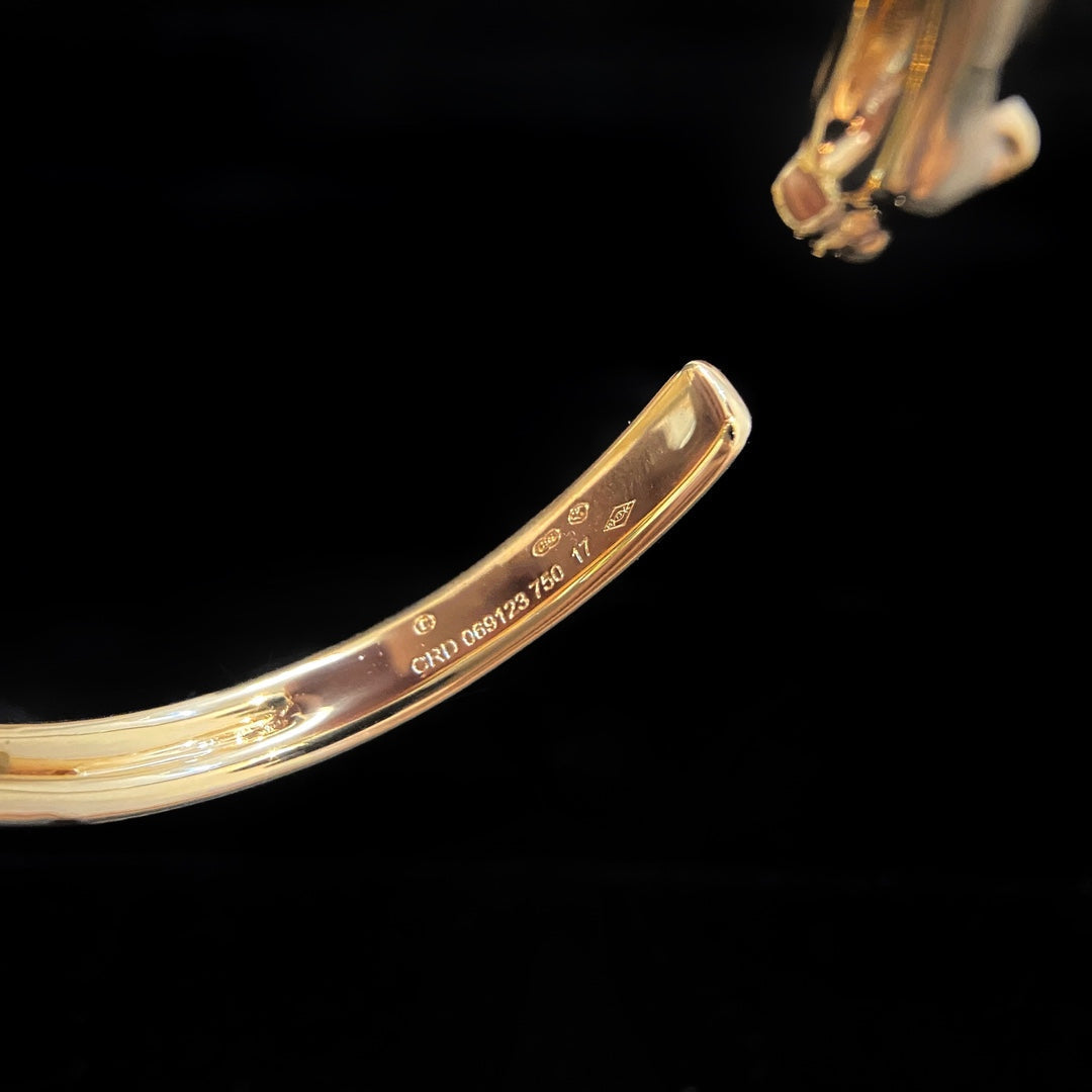 [GALE]PANTHERE GOLD OPEN BRACELET