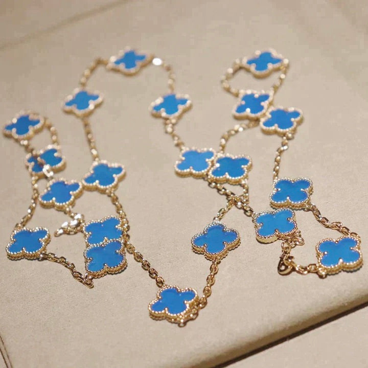 [GALE]CLOVER 20 MOTIFS TURQUOISE GOLD
