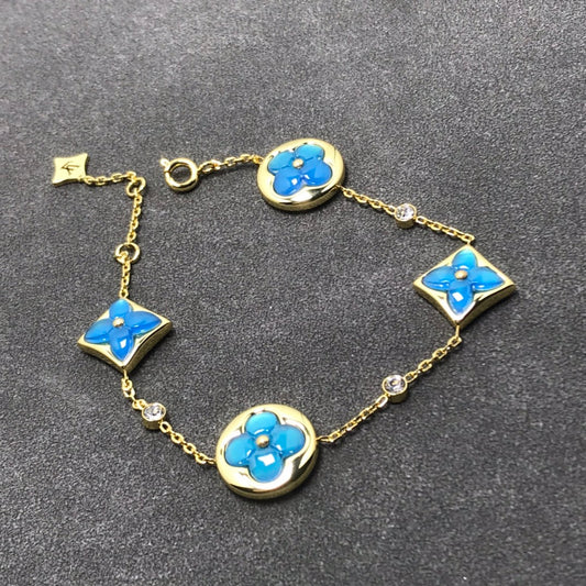 [GALE]STAR AND SUN TURQUOISE 4 MOTIFS 3 DIAMONDS