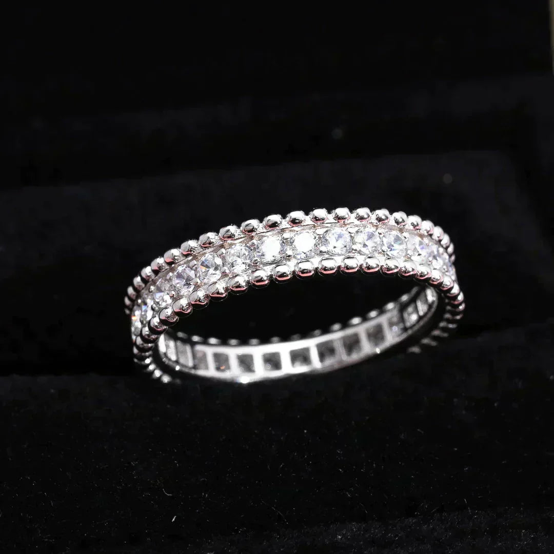 [GALE]PERLEE DIAMANT SILBERRING