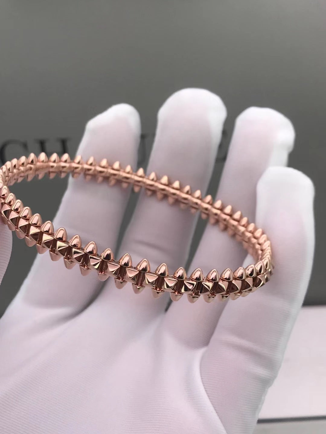 [GALE]CLASH PINK GOLD BRACELET