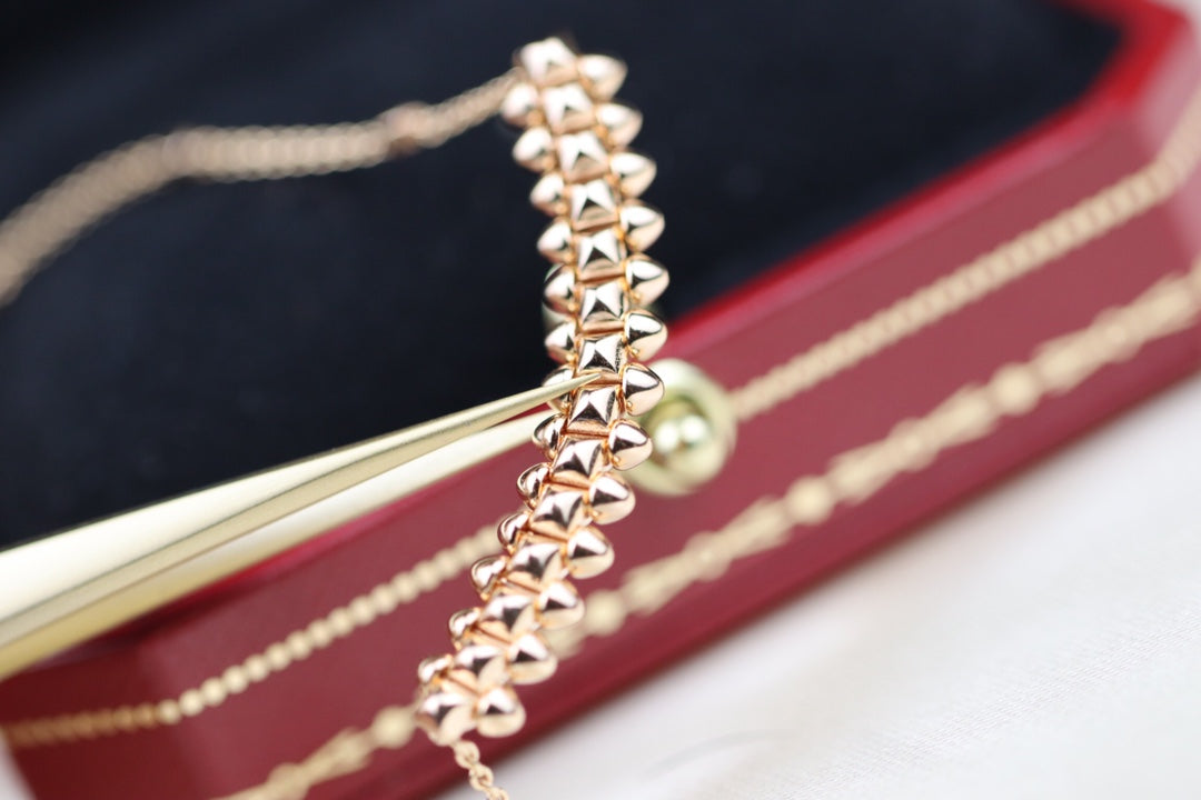 [GALE]CLASH PINK GOLD NECKLACE