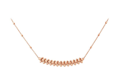 [GALE]CLASH PINK GOLD NECKLACE