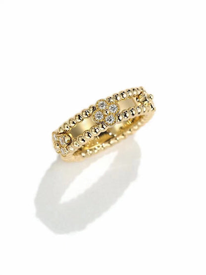 [GALE]PERLEE GOLD DIAMANTRING