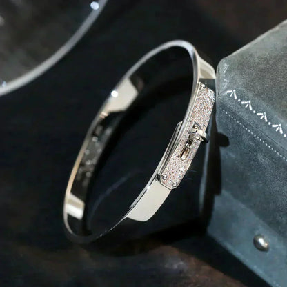 [ゲイル]ケリー シルバー ダイヤモンド ブレスレット