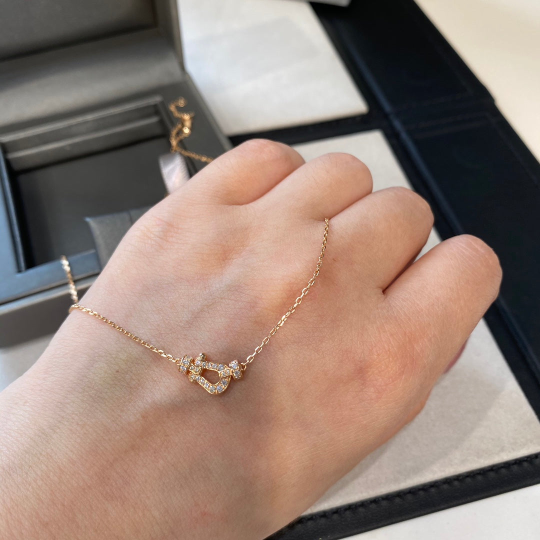 [GALE]FORCE 10 DIAMANT ROSÉGOLD HALSKETTE MINIMODELL