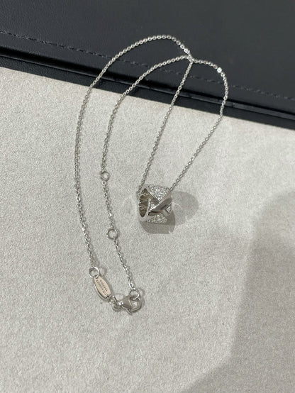 [GALE]LIENS EVIDENCE DIAMANTENBEFESTIGTE HALSKETTE